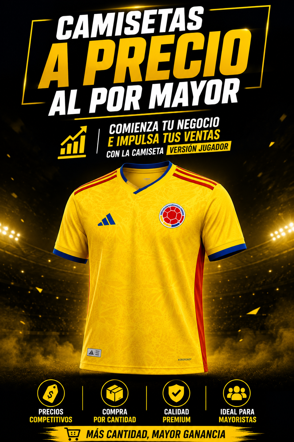 CAMISETAS CO AL POR MAYOR