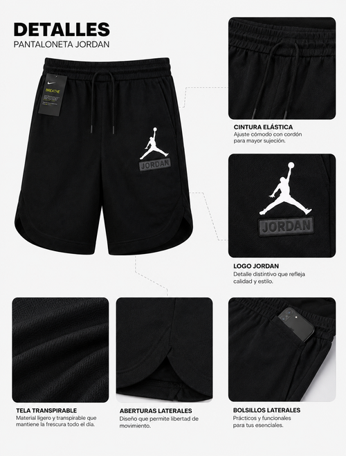 2x PANTALONETAS JORDAN PREMIUM